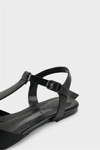 Capone Outfitters 1110 ženske crne balerinke
