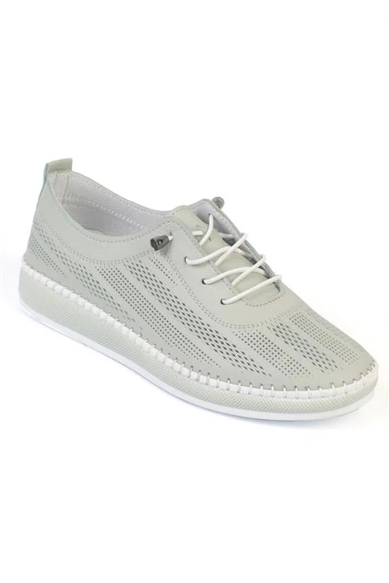 Capone Torrie Genuine Leather Soft Comfort Sole Women Black Ballet Flat