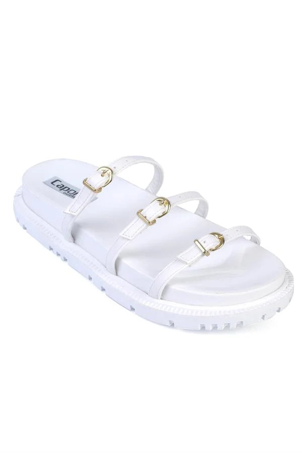 Capone Outfitters 1803 Women Beige Sandal