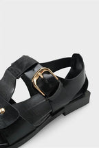 Capone Outfitters 2000 Women Black Sandal