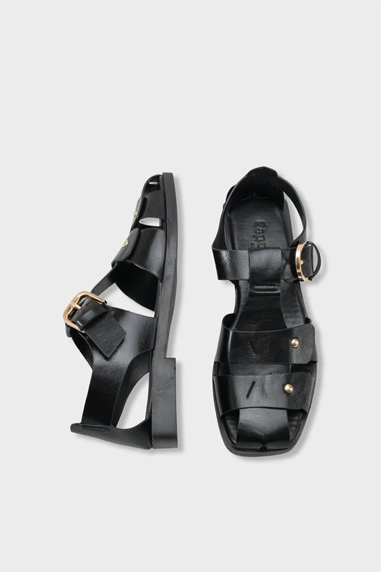Capone Outfitters 2000 Women Black Sandal