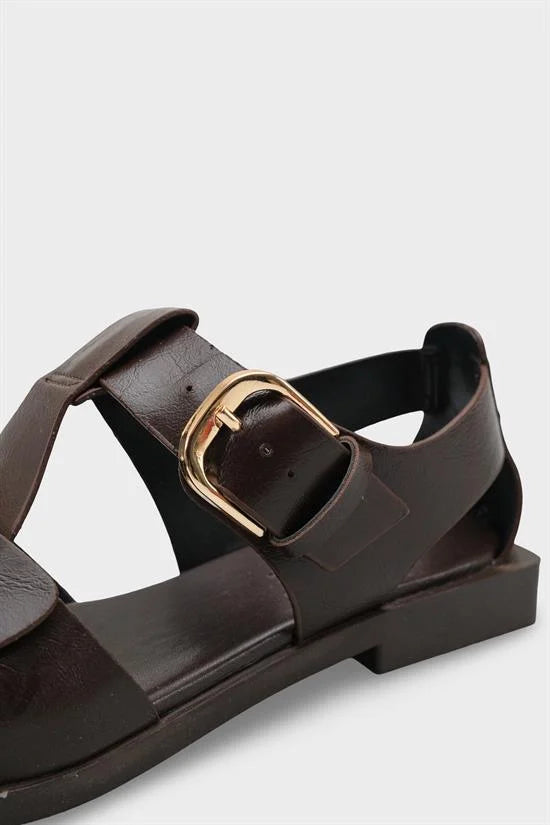 Capone Outfitters 2000 Women Black Sandal