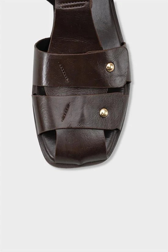 Capone Outfitters 2000 Women Black Sandal