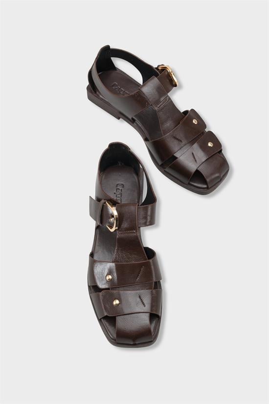 Capone Outfitters 2000 Women Black Sandal