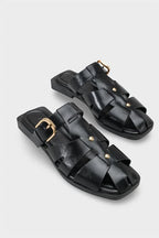 Capone Outfitters 2001 Women Black Sandal