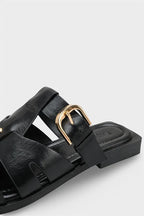 Capone Outfitters 2001 Women Black Sandal