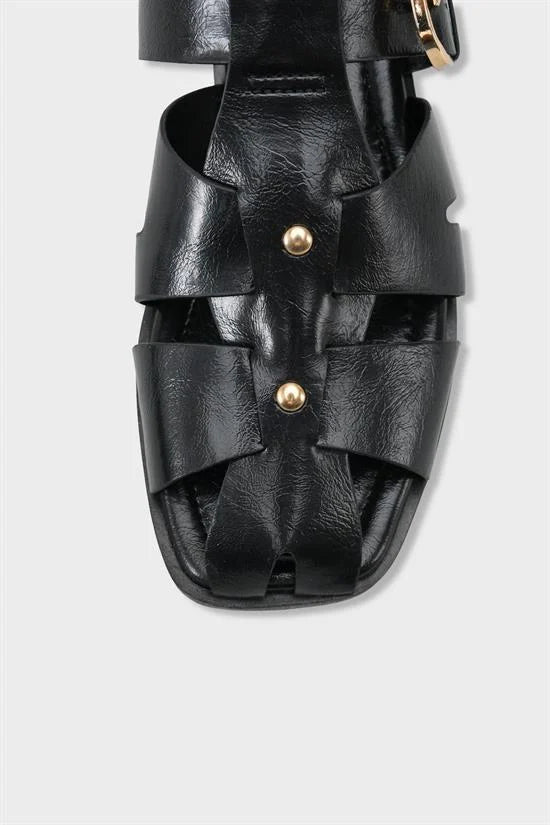 Capone Outfitters 2001 Women Black Sandal