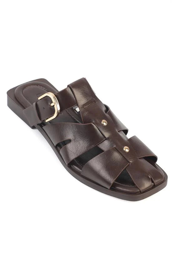 Capone Outfitters 2001 Women Black Sandal