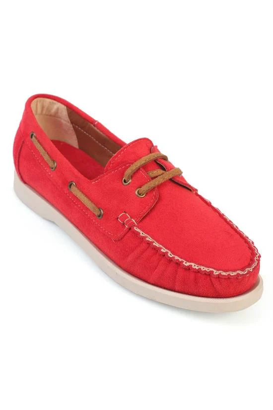 Capone Outfitters 2027Y Women Sued Brown Loafer