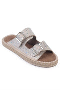 Capone Outfitters 2308 Women Sued Beige Espadrille