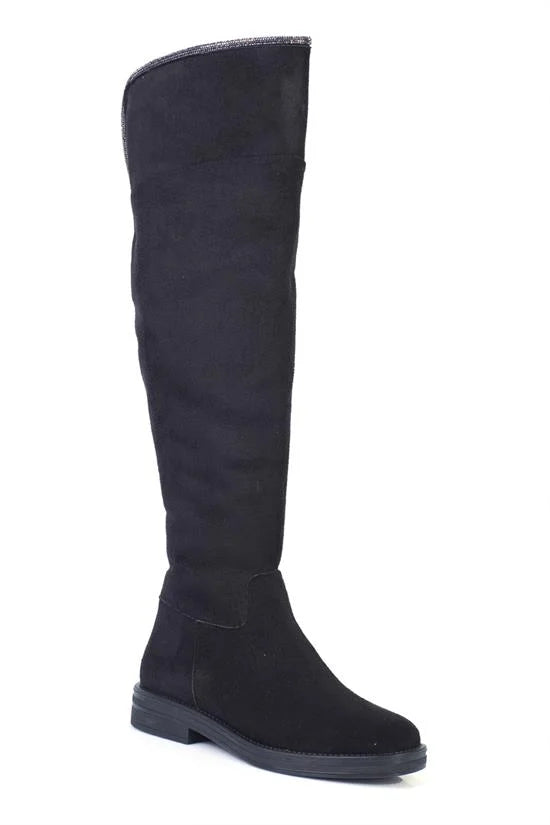 Capone Outfitters 2435 ženska crna čizma