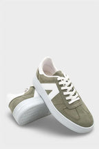 Capone Outfitters 2601 Women Sued Brown Sneaker