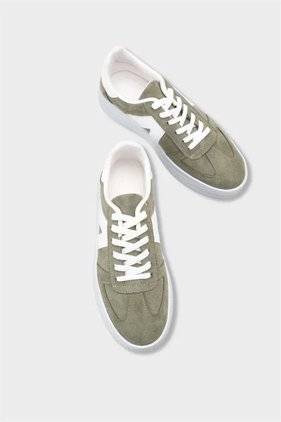 Capone Outfitters 2601 Women Sued Brown Sneaker