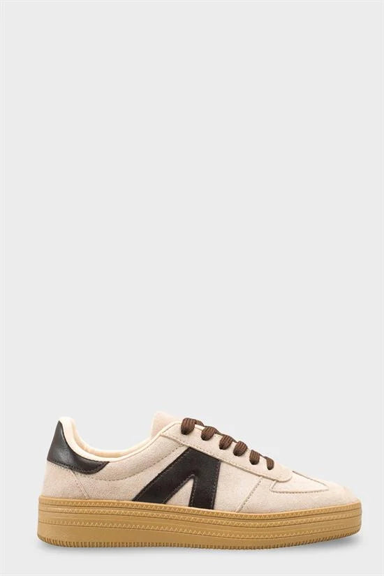 Capone Outfitters 2601 Women Sued Brown Sneaker