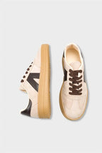 Capone Outfitters 2601 Women Sued Brown Sneaker