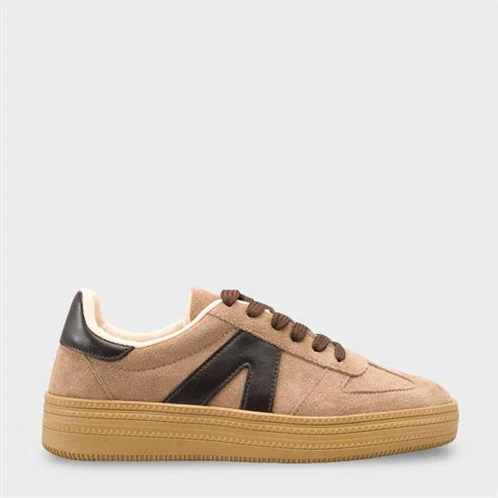 Capone Outfitters 2601 Women Sued Brown Sneaker