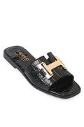 Capone Outfitters 2914 Ženska crna sandala