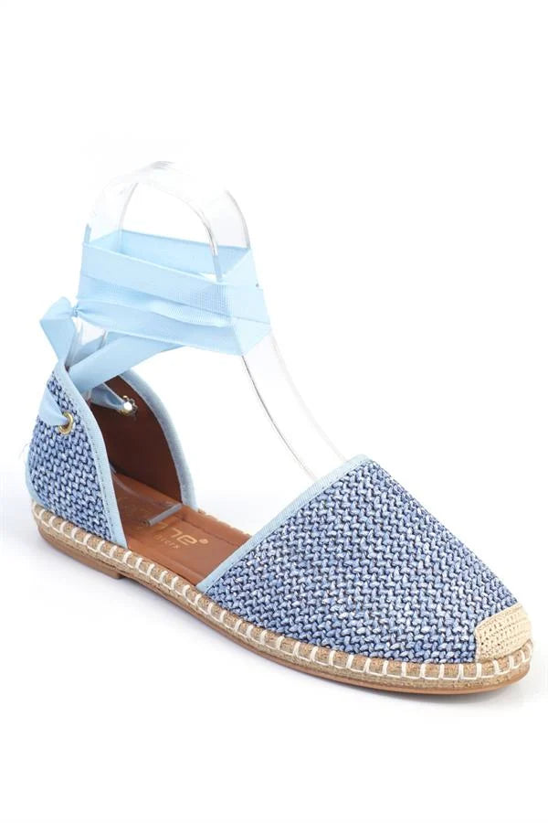 Capone Calder Women Denim Blue Espadrilles