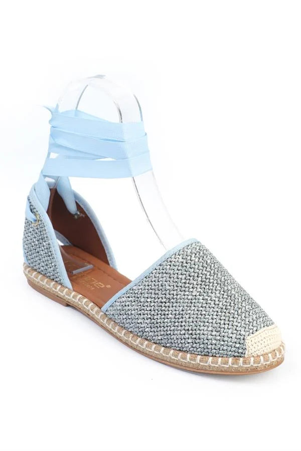 Capone Calder Women Denim Blue Espadrilles