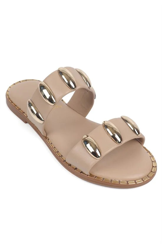 Capone Outfitters 605 Ženska bijela sandala