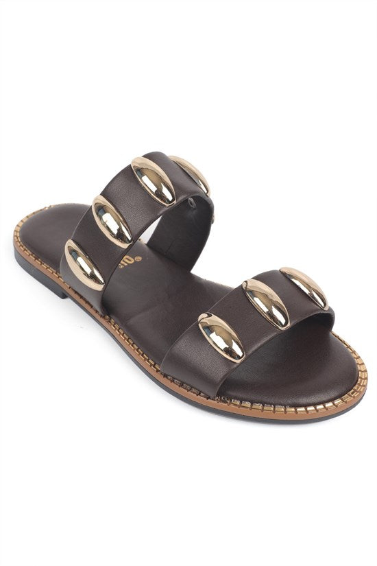 Capone Outfitters 605 Women White Sandal