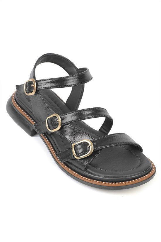 Capone Outfitters 630 Women Black Sandal