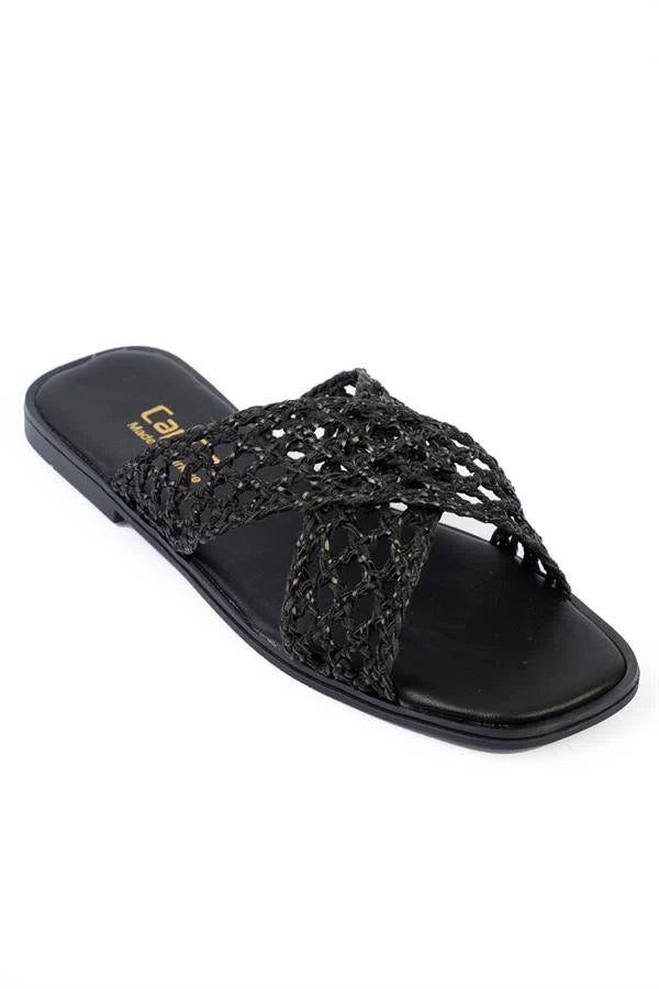 Capone Outfitters 640 Women Black Sandal