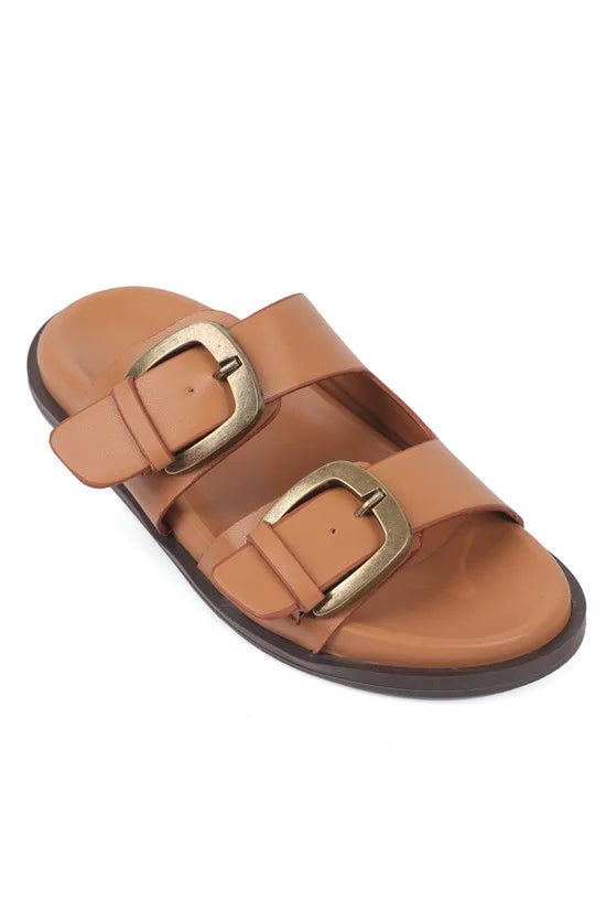 Capone Outfitters 6600 Women Beige Sandal