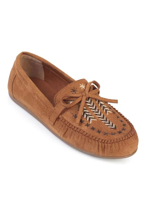 Capone Outfitters 730 Women Denim Blue Loafer