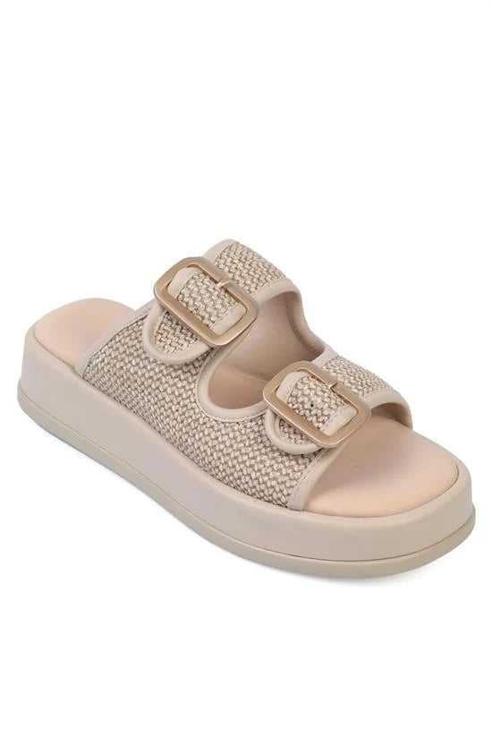 Capone Outfitters 783 Women Beige Sandal