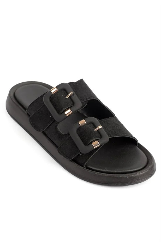 Capone Outfitters 842 Women Sued Beige Sandal