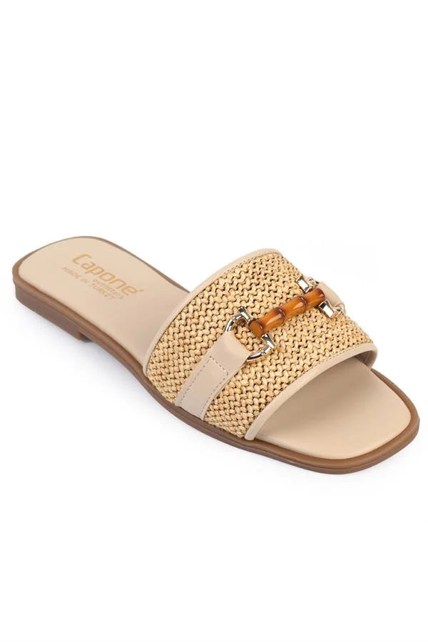Capone Outfitters 8621 Women Mink Sandal