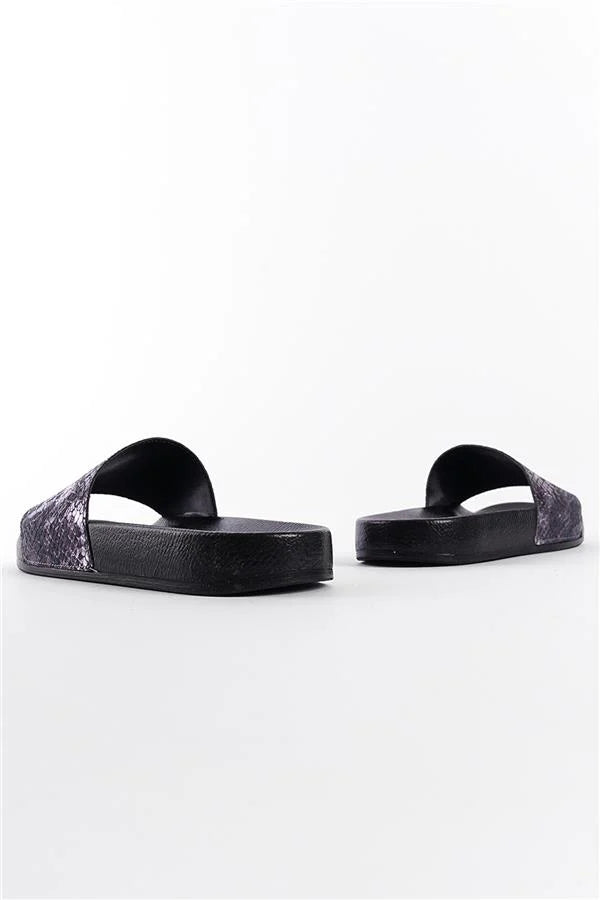 Capone Outfitters 901201 Women Anthracite Grey Sandal