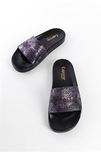 Capone Outfitters 901201 Women Anthracite Grey Sandal