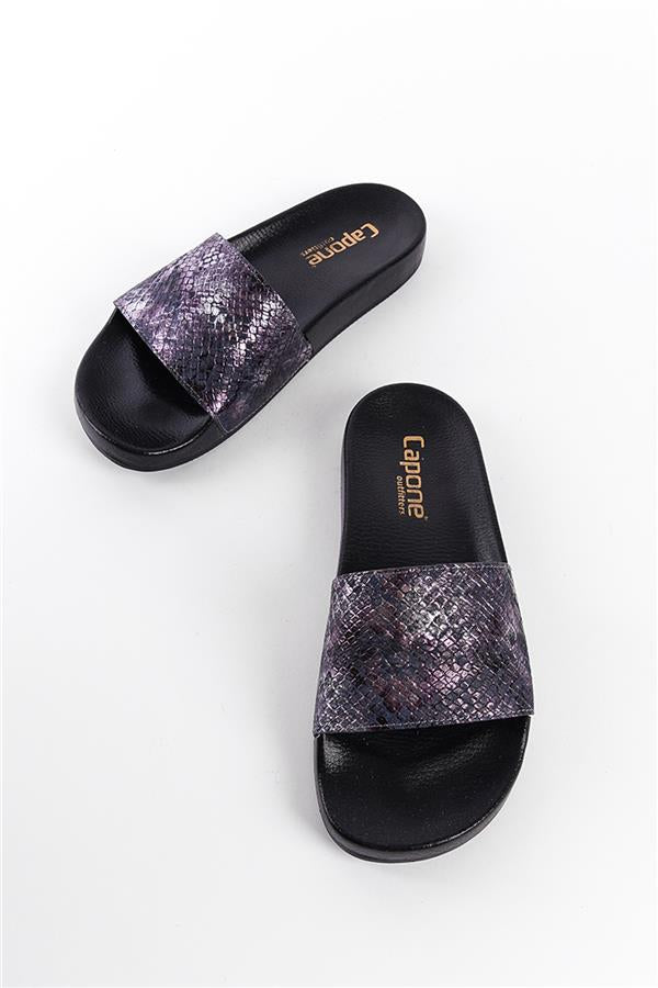 Capone Outfitters 901201 Women Anthracite Grey Sandal