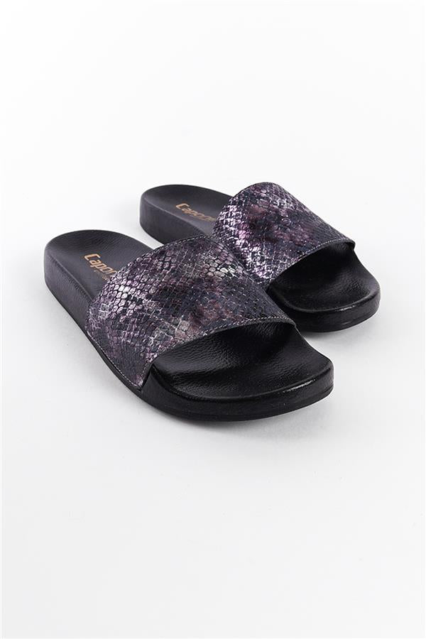Capone Outfitters 901201 Women Anthracite Grey Sandal
