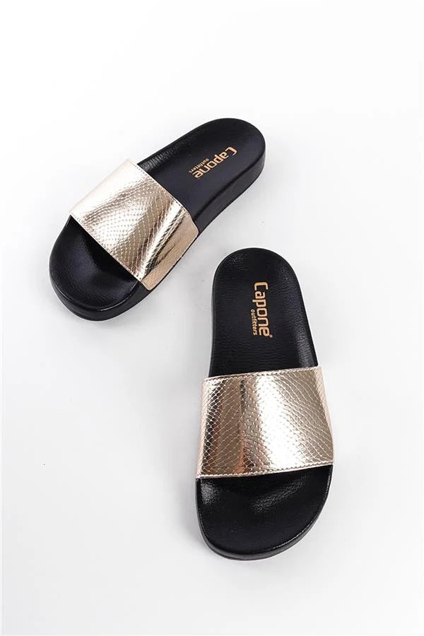 Capone Outfitters 901201 Women Silver Sandal