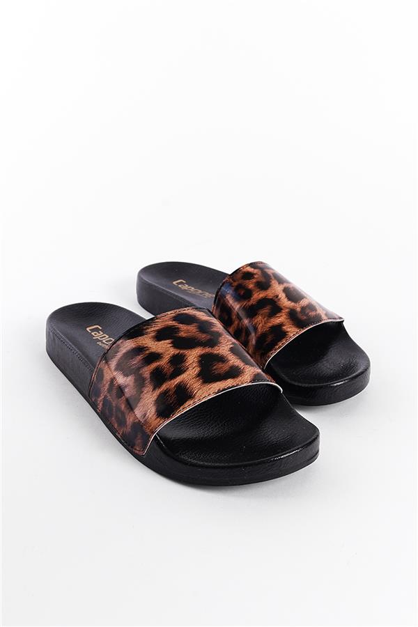Capone Outfitters 901201 Women Leopard Sandal