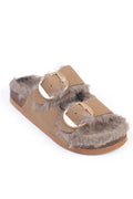 Capone Outfitters B105 Women Sued Tan Sandal