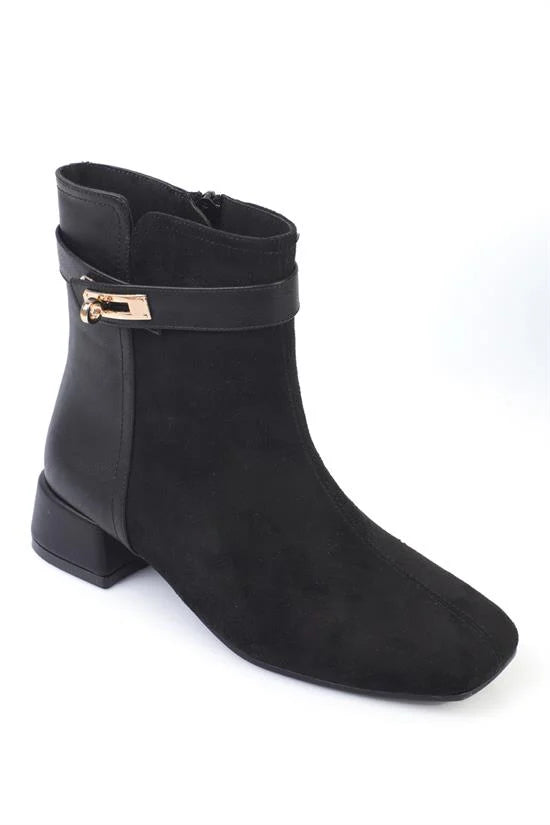 Capone Dalenna Women Sued Mink Ankle Boot