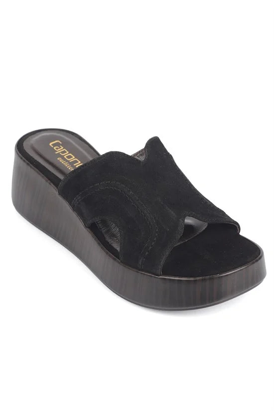 Capone Outfitters D102 Women Sued Mink Sandal