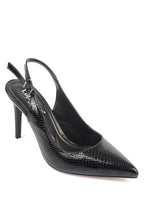 Capone Sally Slingback cipele sa srednjom potpeticom, mekanim punjenim uloškom, ženske, srebrne