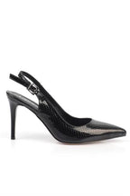 Capone Sally Slingback cipele sa srednjom potpeticom, mekanim punjenim uloškom, ženske, srebrne