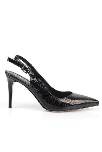 Capone Sally Slingback cipele sa srednjom potpeticom, mekanim punjenim uloškom, ženske, srebrne