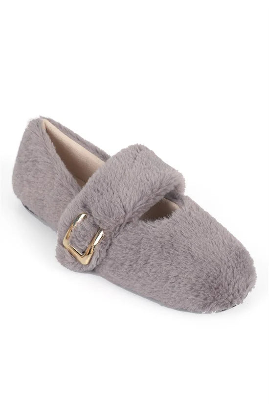 Capone Outfitters F601 Women Beige Ballerina