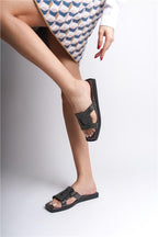 Capone Outfitters HRM09 Women Silver Sandal