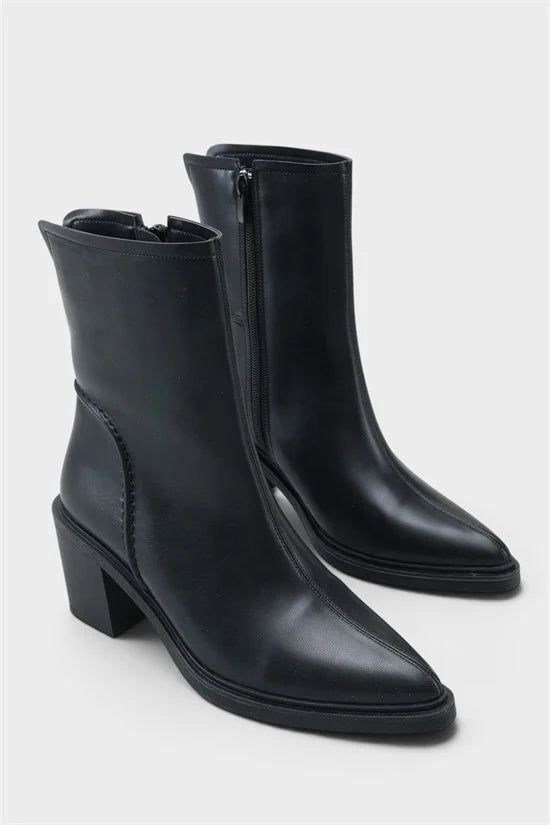Capone Outfitters K103 Ženske crne čizme