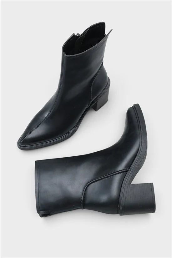 Capone Outfitters K103 Ženske crne čizme