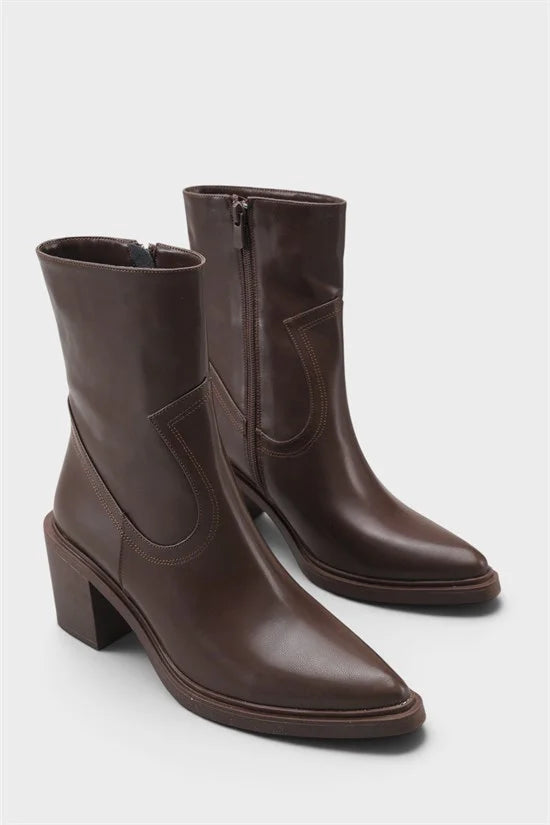 Capone Outfitters K104 Women Brown Boot