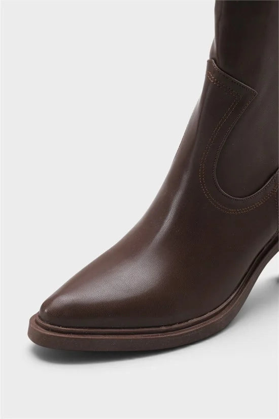 Capone Outfitters K104 Women Brown Boot